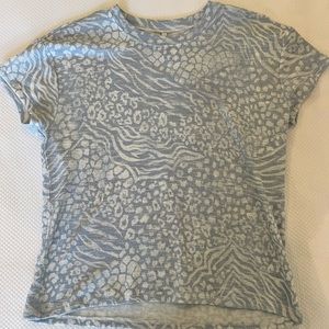ZSUPPLY blue patterned t-shirt